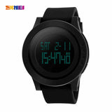 SKMEI Large LED Digital Dial Men Sports Watches Waterproof Alarm Chrono Fashion Casual Watch 1142