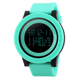 SKMEI Large LED Digital Dial Men Sports Watches Waterproof Alarm Chrono Fashion Casual Watch 1142