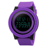 SKMEI Large LED Digital Dial Men Sports Watches Waterproof Alarm Chrono Fashion Casual Watch 1142