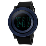 SKMEI Large LED Digital Dial Men Sports Watches Waterproof Alarm Chrono Fashion Casual Watch 1142