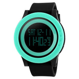 SKMEI Large LED Digital Dial Men Sports Watches Waterproof Alarm Chrono Fashion Casual Watch 1142