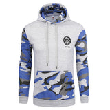 QA Camo Hoodies Autumn 2016 Men Sportwear Pullovers Comfortable Casual Hip hop Sweatshirt