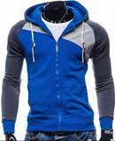Hoodies Men Sudaderas Hombre Hip Hop Mens Brand Leisure Zipper Jacket Hoodie Men