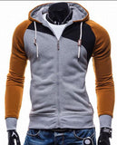 Hoodies Men Sudaderas Hombre Hip Hop Mens Brand Leisure Zipper Jacket Hoodie Men