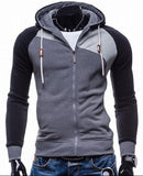 Hoodies Men Sudaderas Hombre Hip Hop Mens Brand Leisure Zipper Jacket Hoodie Men