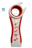 5 in 1 Multi function multi-function Stainless Steel plastic Can jar bottle open can Opener Beer Good Kitchen Tool tools
