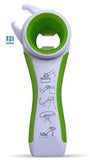 5 in 1 Multi function multi-function Stainless Steel plastic Can jar bottle open can Opener Beer Good Kitchen Tool tools